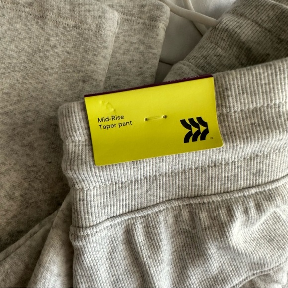 All In Motion NWT Women's XXL Gray Side Pocket Drawstring Taper Leg Sweatpants - Picture 5 of 10